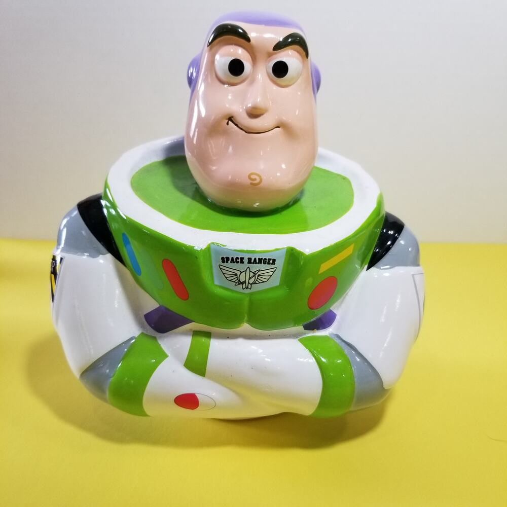 Disney/Pixar space ranger bank buzz lightyear ceramic 8 in.